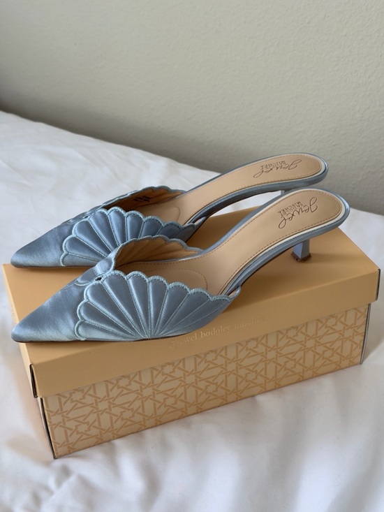 Jewel Badgley Mischka Shoes - Jewel Badgley Mischka Palmer Slip-On Evening Mule